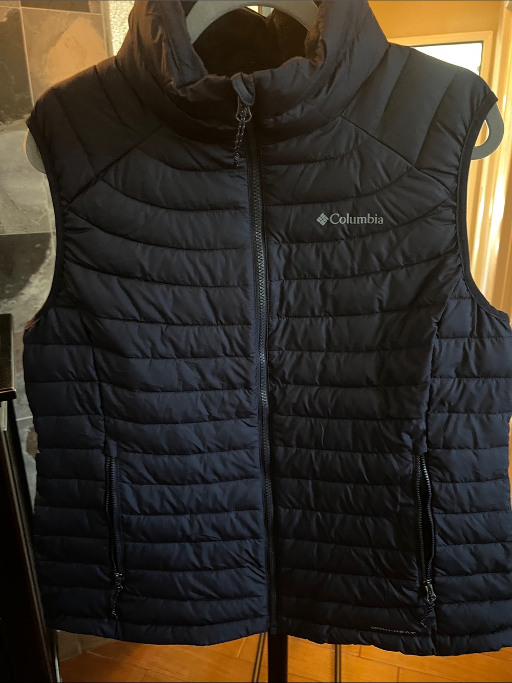 Columbia Women's Dark Navy Quilted Insulated Vest